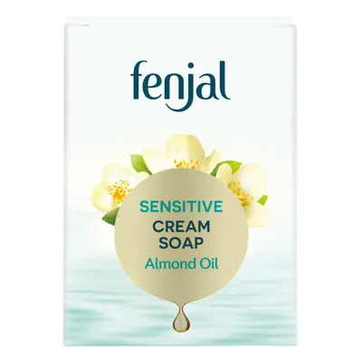 Fenjal Sensitive Cream Soap krémové mýdlo s blahodárným přírodním mandlovým olejem a aloe vera 1