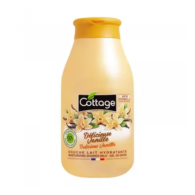 Cottage Moisturizing Shower Milk - Delicious Vanilla sprchové mléko 97% přírodní 250 ml