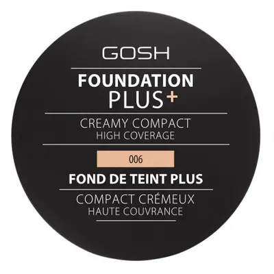 GOSH COPENHAGEN Foundation Plus+ Creamy Compact make-up - 006 Honey 9 g