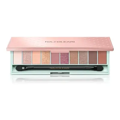 Naj-Oleari Wonder Look Eyeshadow Palette paletka očních stínů - 02 Pink 10 g