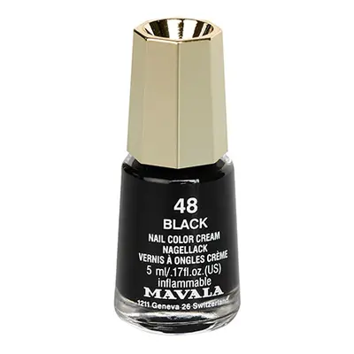 Mavala Minicolor lak na nehty - 48 Black 5 ml