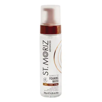 ST. MORIZ Advanced Express Tan Foaming Water průhledná samoopalovací pěna pro extra rychlé opále