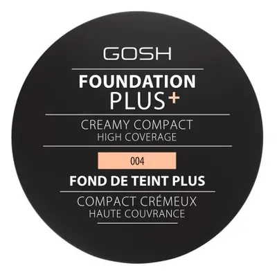 GOSH COPENHAGEN Foundation Plus+ Creamy Compact make-up - 004 Natural 9 g