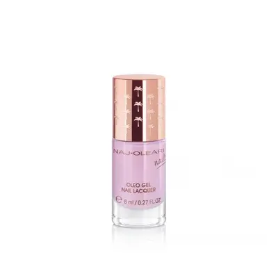 Naj-Oleari Oleo gel Nail Lacquer lak na nehty s gelovým efektem - 16 lilac 8 ml