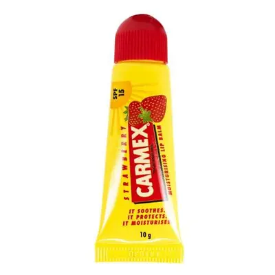 Carmex Carmex Original Tube Strawberry balzám na rty SPF 15 10 g