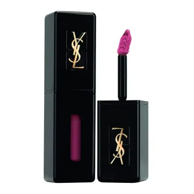 Yves Saint Laurent Vernis A Lévres Plump Vinylux Cream rtěnka - 407 Carmin Session