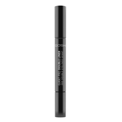 GOSH COPENHAGEN Giant Pro Double Liner duo kajalová tužka a linka ve fixu - 001 Black