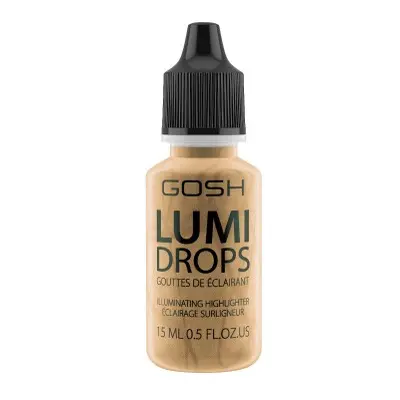 GOSH COPENHAGEN Lumi Drops tekuté multifunkční kapky - 014 Gold