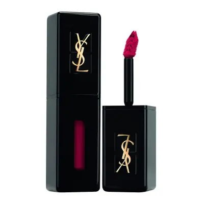 Yves Saint Laurent Vernis A Lévres Plump Vinylux Cream rtěnka - 409 Burgundy Vibes