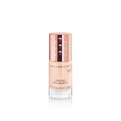 Naj-Oleari Oleo gel Nail Lacquer lak na nehty s gelovým efektem - 05 porcelain pink 8 ml