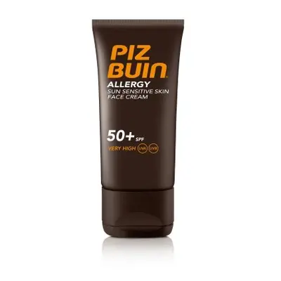 Piz Buin Sun Sensitive Skin Face Cream SPF 50 krém na obličej na opalování SPF 50+ 50 ml