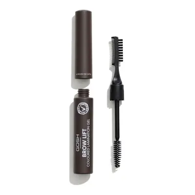 GOSH COPENHAGEN Brow Lift Coloured Lamination Gel laminační gel na obočí - 002 Dark Brown 6 ml