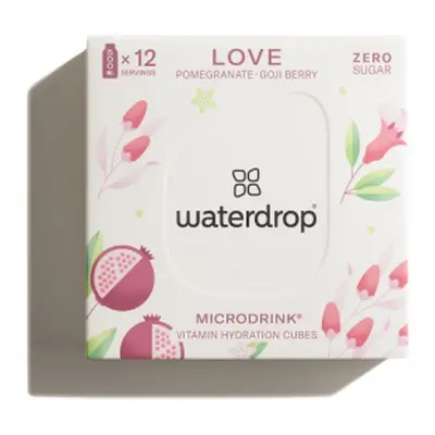 Waterdrop LOVE (granátové jablko/goji/klanopraška čínská) microdrink 12 kapslí