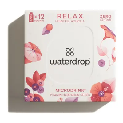 Waterdrop RELAX (ibišek / acerola / arónie) microdrink 12 kapslí