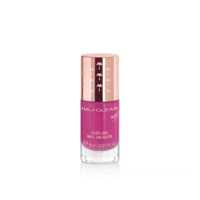 Naj-Oleari Oleo gel Nail Lacquer lak na nehty s gelovým efektem - 15 peony 8 ml