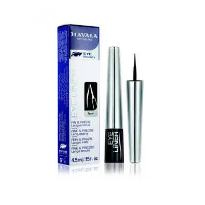 Mavala Eye Liner Noir odolné oční linky pro perfektní vykreslení 4,5 ml