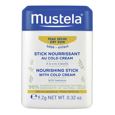 MUSTELA Vyživující tyčinka obohacená o cold cream na suchou pokožku vyživující tyčinka na suchá 