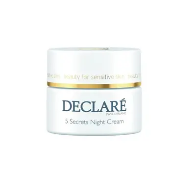 DECLARÉ Switzerland 5 Secrets Night Cream uklidňující noční krém 50 ml