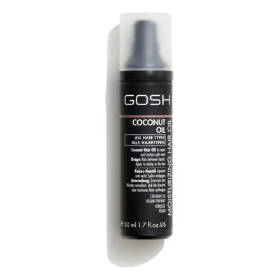 GOSH COPENHAGEN Coconut Oil Moisturizing Hair Oil zvláčňující olej s kokosovým olejem 50 ml