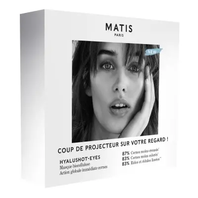 Matis Paris Hyalushot Eyes biocelulózová maska 5 x 10 ml