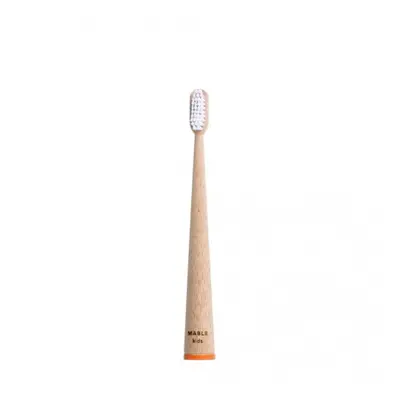 Mable Bambootoothbrush - kids, soft, orange dětský bambusový kartáček na zuby - měkký