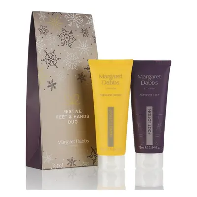 Margaret Dabbs London Festive Feet & Hands Duo Vánoční sada krém na ruce + krém na nohy 2 x 75 