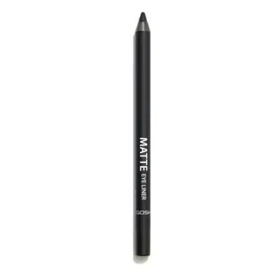 GOSH COPENHAGEN Matte Eye Liner matná tužka na oči - Matt Black 1,2 g