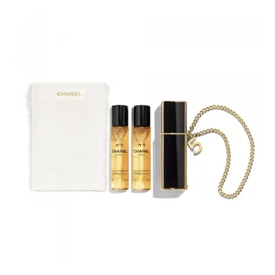 CHANEL CHANEL N°5 EAU DE PARFUM REFILLABLE PURSE SPRAY 3 X 7ML ZNOVU NAPLNITELNÝ SPREJ DO KABELK