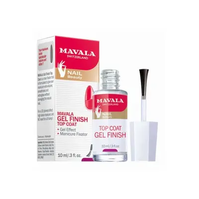 Mavala GEL FINISH TOP COAT Svrchní lak s gelovým efektem 10 ml