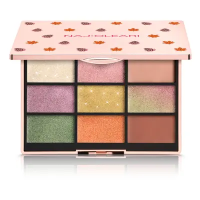 Naj-Oleari Sparkling Foliage Eyeshadow Palette oční paletka 9,5 g