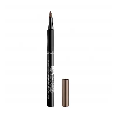 GOSH COPENHAGEN Brow Hair Stroke vyplňující fix na obočí - 002 Greybrown 1ml