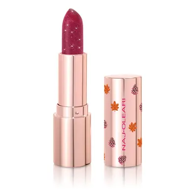 Naj-Oleari Stardust Glitter Lipstick rtěnka se třpytivým finišem - 03 Sparkling Red 3,5 g