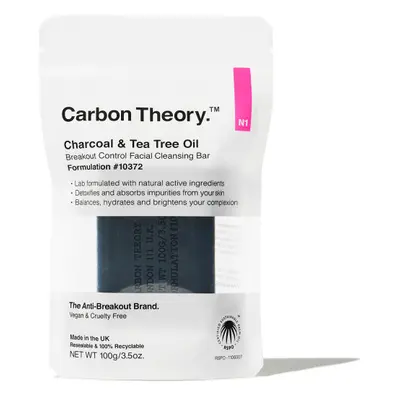 Carbon Theory Facial Cleansing Bar mýdlo 100 g