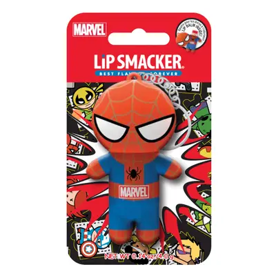 Lip Smacker Marvel Super Hero Lip Balm - Spiderman balzám na rty a klíčenka 4 g