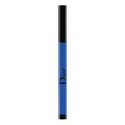 Dior Diorshow On Stage Liner Waterproof tekuté oční linky v peru - 181 Satin Indigo 0,55 ml