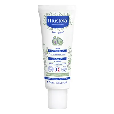 MUSTELA Krém na vlasovou pokožku proti tvorbě mléčných krust krém na vlasovou pokožku 40 ml