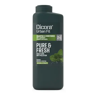 Dicora Shampoo 2IN1 Pure & Fresh šampon a kondicionér 2 v 1 pro zdravé vlasy bez lupů 400 ml