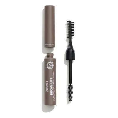 GOSH COPENHAGEN Brow Lift Coloured Lamination Gel laminační gel na obočí - 001 Grey Brown 6 ml