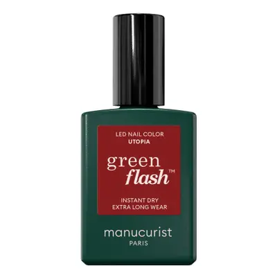 Manucurist Green Flash XMAS LED gel lak na nehty - Utopia 15 ml