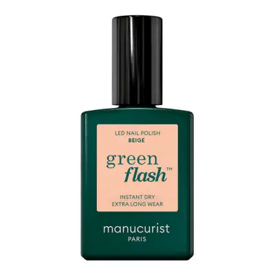 Manucurist Green Flash LED gel na nehty - Beige 15 ml