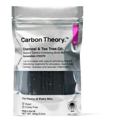 Carbon Theory Exfoliating Body Bar mýdlo 100 g