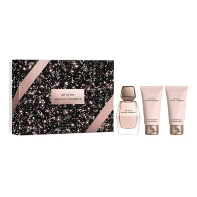 Narciso Rodriguez All of Me dárkový set (parfémová voda 50 ml + tělové mléko 50 ml + sprchový ge