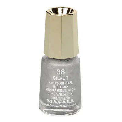 Mavala Minicolor lak na nehty - 38 Silver 5 ml