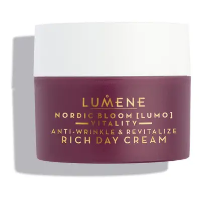 Lumene Vitality Anti-Wrinkle & Revitalize Rich Day Cream protivráskový denní krém pro suchou ple