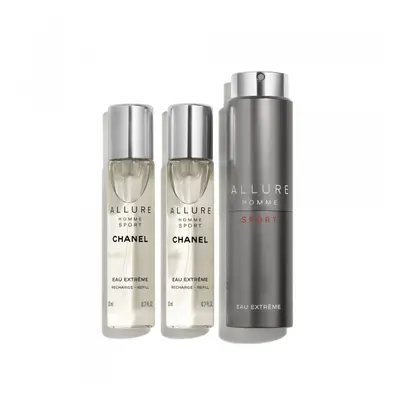 CHANEL Allure homme sport eau extrême SADA PLNITELNÝCH FLAKÓNŮ TWIST AND SPRAY – EAU EXTRÊME - 3