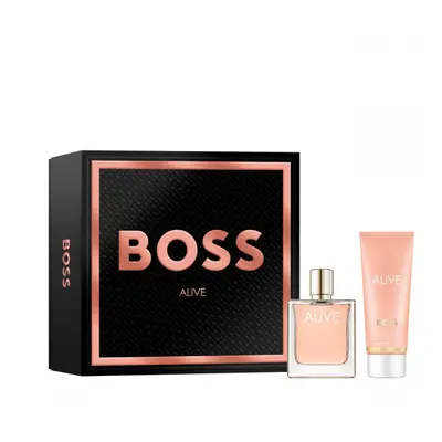 Hugo Boss Boss Alive dárková sada (parfémová voda 50 ml + tělové mléko 75 ml)