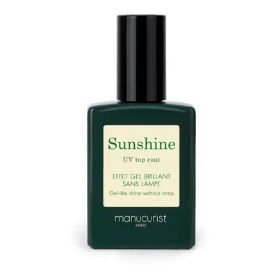 Manucurist Green Top Coat Sunshine lak na nehty 15 ml