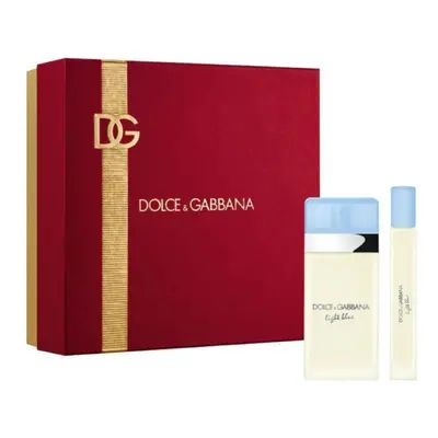 Dolce&Gabbana Light Blue dárkový set (toaletní voda 50 ml + cestovní balení 10ml)