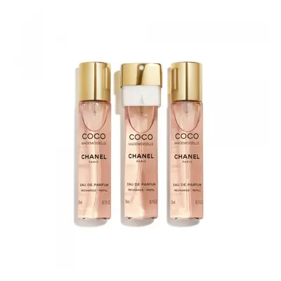 CHANEL COCO MADEMOISELLE TWIST AND SPRAY SADA NÁPLNÍ EAU DE PARFUM - 3X20ML NÁPLŇ 3x 20 ml