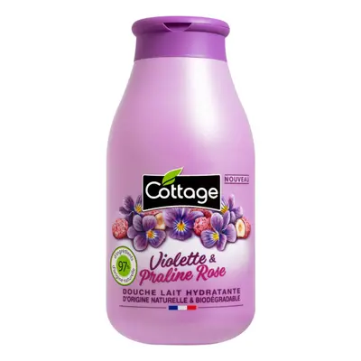 Cottage Moisturizing Shower Milk - Violet & Pink Praline sprchové mléko 97% přírodní 250 ml